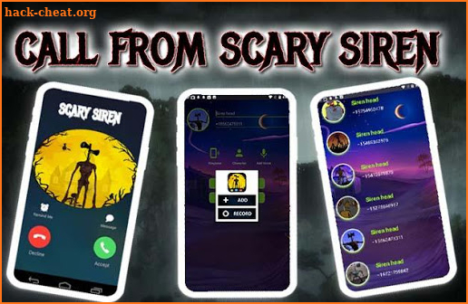 Siren Head SCP 6789 Game MOD Video Call screenshot