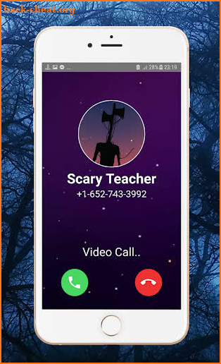 siren head video call & chat simulator prank 2020 screenshot