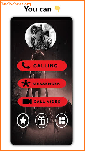 Siren Head video call & talk chat prank screenshot