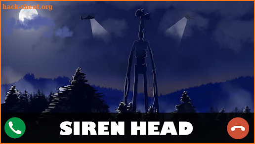 Siren Head Video call prank screenshot