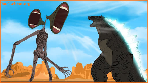 Siren Head vs Godzilla Rampage screenshot