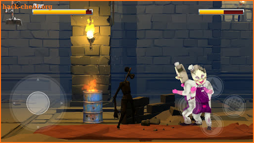 Siren Head vs Ice Barbies 3D Game screenshot