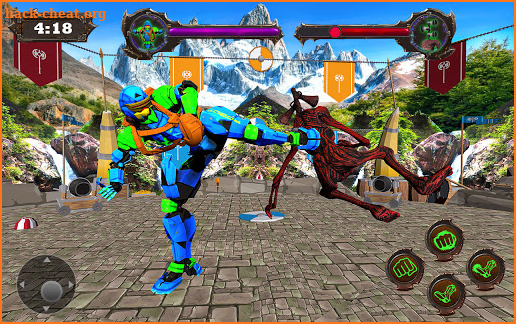 Siren Head Vs Robot 3D - Boxing Ring Fighting Game screenshot