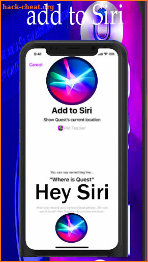 Siri commands voice assistant for android screenshot