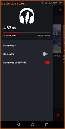 Sirin - Audiobook Player - listen, download, free screenshot