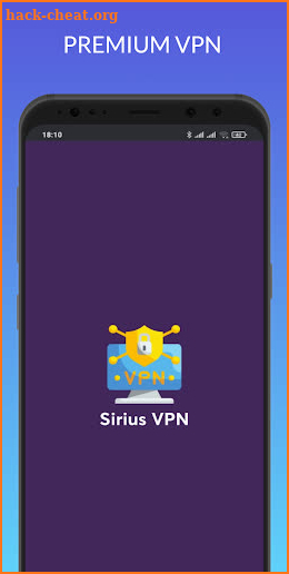 Sirius VPN screenshot