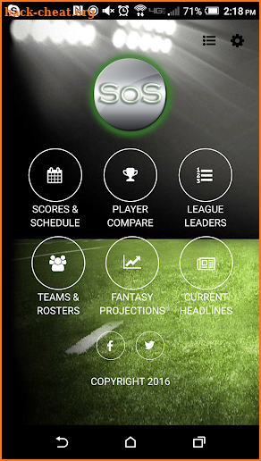 Sit or Start Fantasy Football screenshot