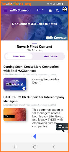 Sitel MAXConnect screenshot
