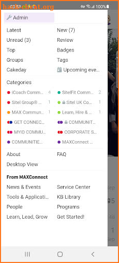 Sitel MAXConnect screenshot