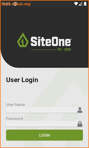 SiteOne CRM screenshot