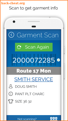 SITEX Smart Garment Service screenshot