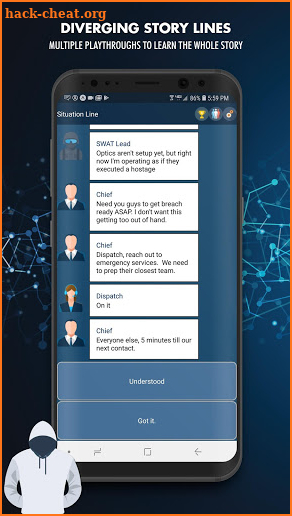 Situation Line – Interactive Hostage Negotiation screenshot