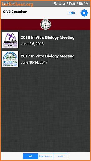 SIVB Events screenshot