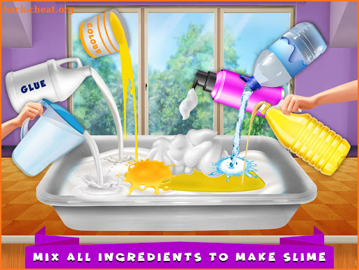 Six Gallon Slime Make And Play Fun Game Maker screenshot