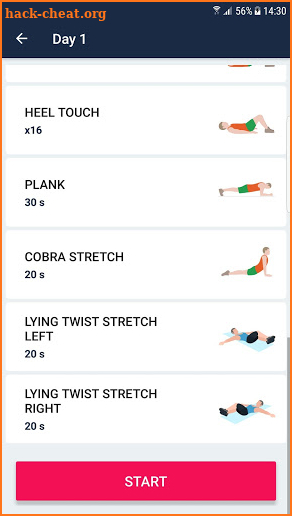 Six-pack Abs in 30 Days screenshot