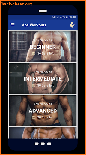 Six Pack Abs in 30 Days - Abs workout screenshot