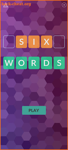 Six Words Wordly Game Offline screenshot