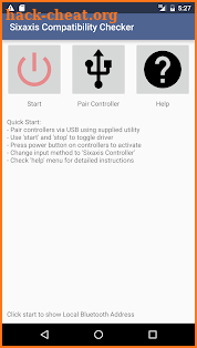 Sixaxis Compatibility Checker screenshot