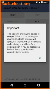 Sixaxis Compatibility Checker screenshot