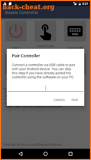 Sixaxis Controller screenshot