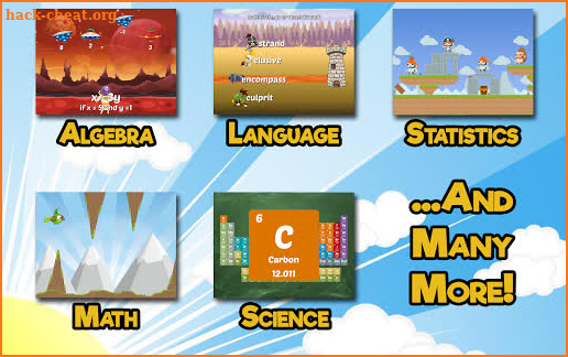 Sixth Grade Learning Games (School Edition) screenshot
