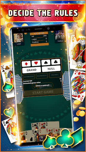 Skat Offline - Single Player Card Game screenshot