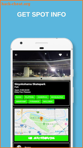 Skate Spot Share - Find, Share Skateboarding spots screenshot
