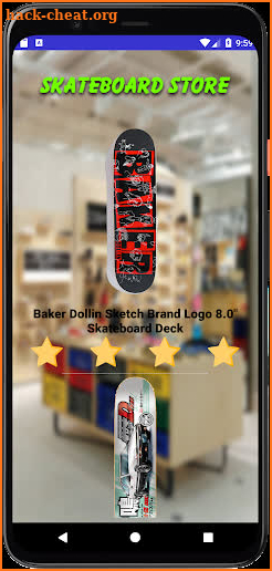 Skateboard Store screenshot