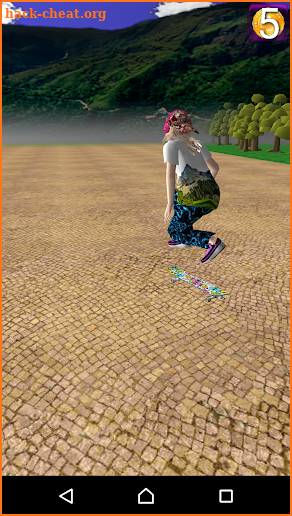 SkateBoarder Girl screenshot