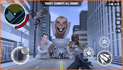 Skbidi Toilet War: FPS Shooter screenshot