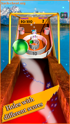 Skee Ball Flick - Hole King screenshot
