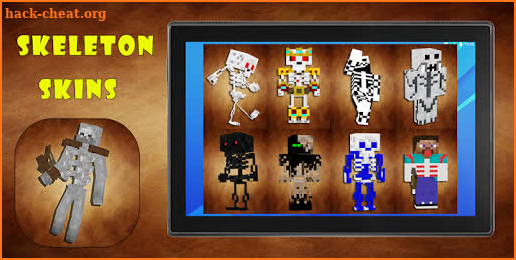 Skeleton Minecraft Skins screenshot