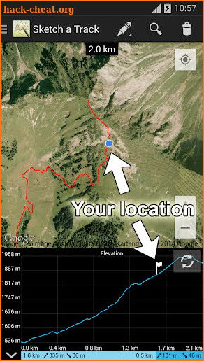 Sketch a Track - GPX Route Editor & Viewer screenshot