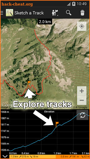 Sketch a Track - GPX Route Editor & Viewer screenshot