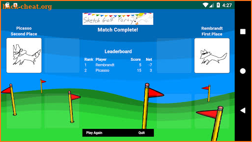 Sketch Golf Party screenshot