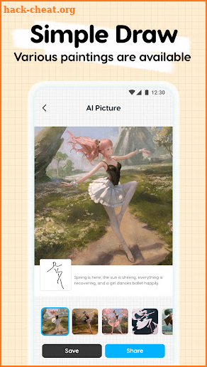 SketchAI - Sketch into Picture screenshot