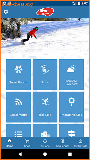 Ski Butternut App screenshot