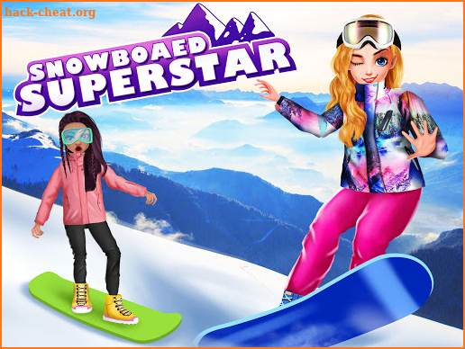 Ski Girl Superstar: Perfect 10 ❤ Winter Snowboard screenshot