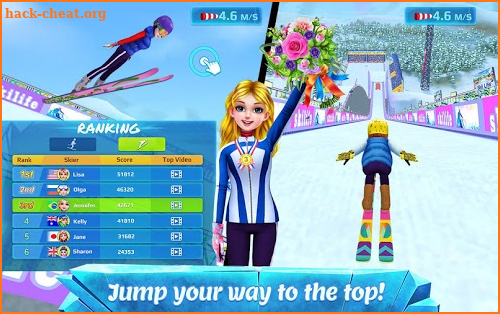 Ski Girl Superstar - Winter Sports & Fashion Game screenshot