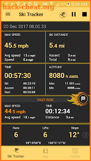 Ski Tracker Gold Edition screenshot