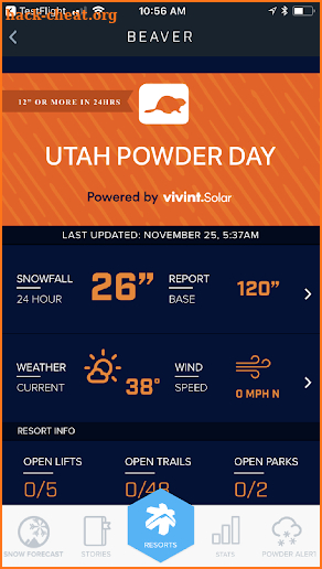 Ski Utah screenshot