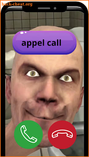 Skibidi Toilet fake call screenshot