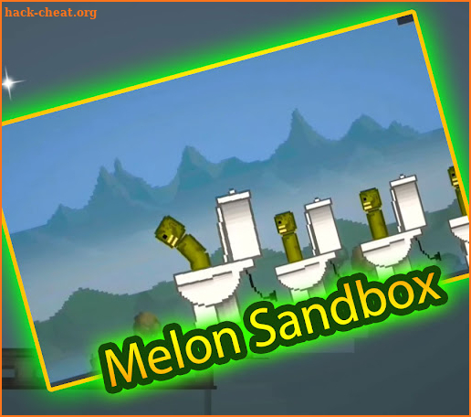 Skibidi toilet Melon Sandbox screenshot