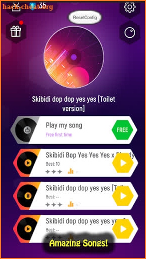 Skibidi Toilet Tiles Hop 3D screenshot