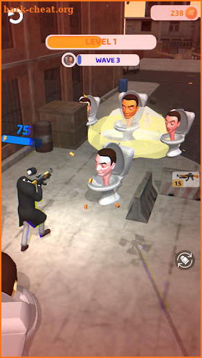 Skibidi War - Toilets Attack screenshot