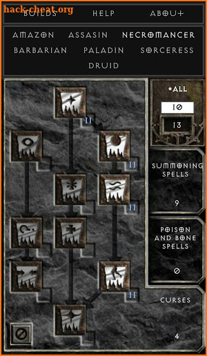 Skill Calculator Diablo 2 screenshot