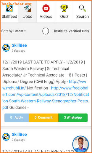 Skillbee screenshot