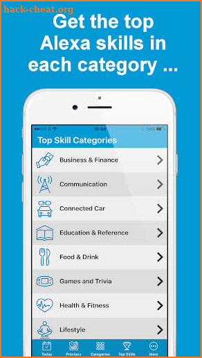 Skills for Amazon Alexa App screenshot