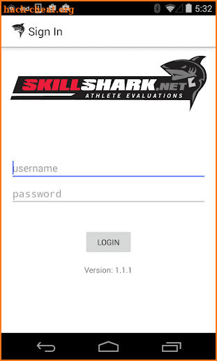 SkillShark Athlete Evaluations screenshot