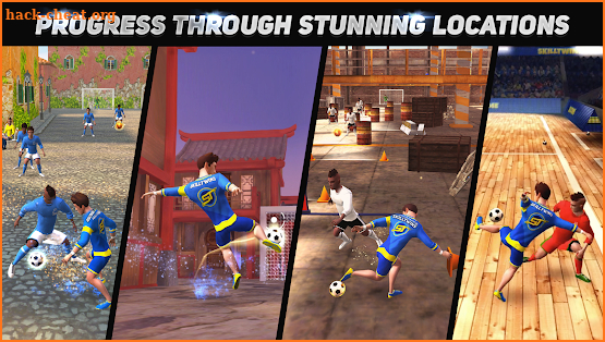 SkillTwins Football Game 2 screenshot